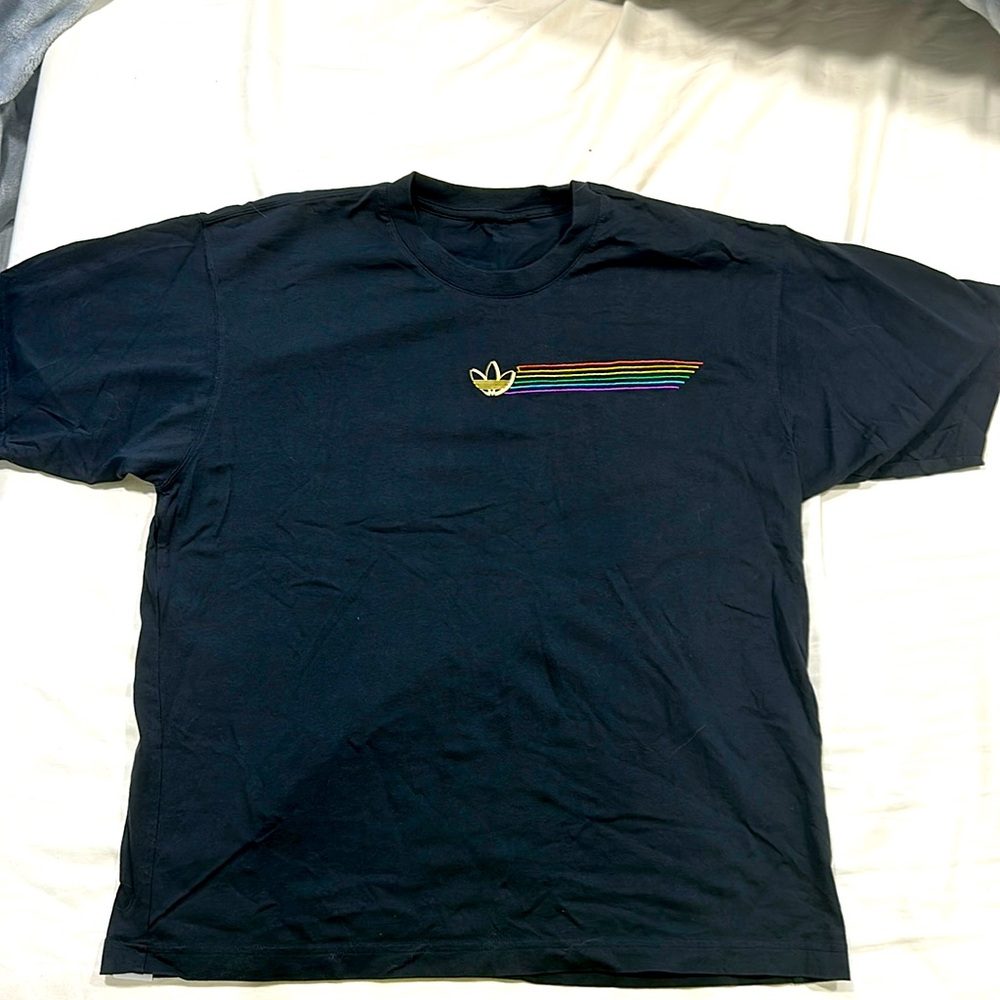 Adidas “Love Unites” stitched Tee